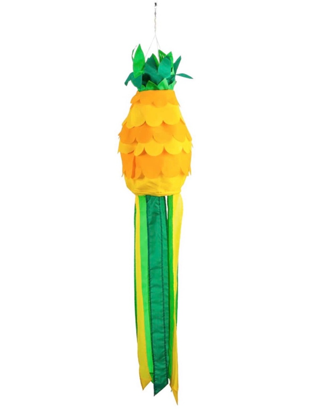 NWT - Yellow & Green Pineapple windsock